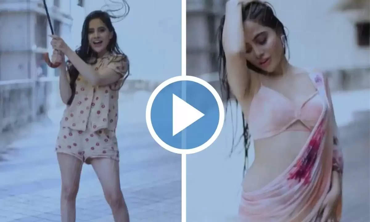 Viral Dance Video: Urfi Javed Hot Dance & Moves In Mumbai Rain